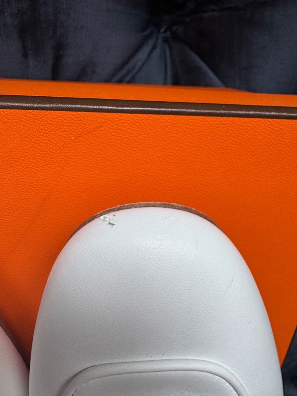 Hermes Oz mule white - Picture 3 of 9